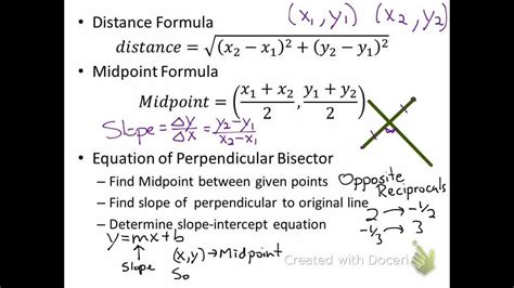 How to Use Midpoint and Distance Formulas